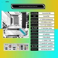 JGINYUE B760M เมนบอร์ด LGA 1700 รองรับ Intel i3/i5/i7/i9 12th 13th โปรเซสเซอร์ Dual channel DDR4 หน่
