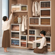 Storage Box Home Storage Box Wardrobe Clothing Toy Book Folding Storage Box Drawer Type Organizing F