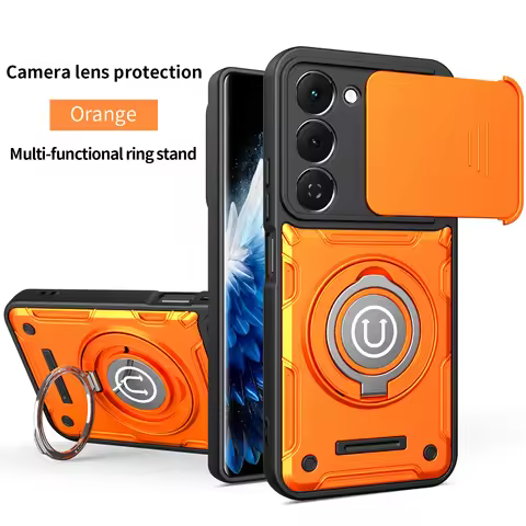 For Tecno Spark 40 Pro Case Tecno Spark 40 Pro + Cover Magnetic Armor Shockproof Ring Holder Case Ma