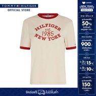 Tommy Hilfiger เสื้อยืด ผู้หญิง รุ่น WW0WW42585 ACI - สีเบจ ทรง Regular Fit