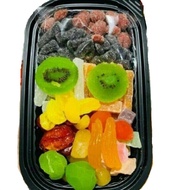 TRÁI CÂY SẤY DẺO 650G gồm Kiwi đào mận mơ táo sấu dâu tây dâu tằm - SHOP ANPHUONG