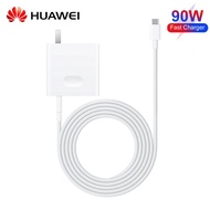 Original For Huawei 90W GaN Charger Super Fast Charge Adapter Type-C To Type-C Cable Fast Charging F