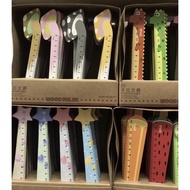 Cute Shaped Wooden Ruler Choose Model