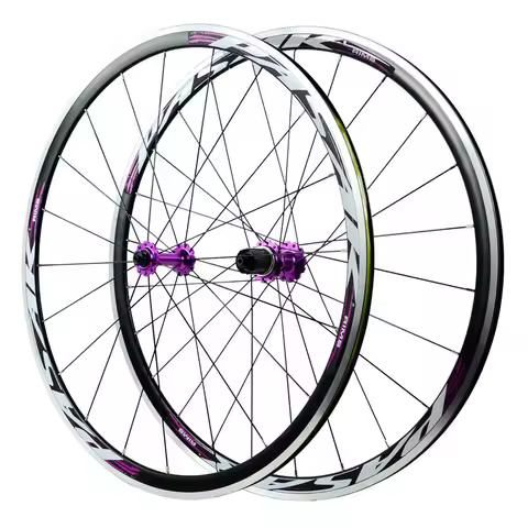 Pasak Road Bike Wheelset 700C Wheel Set 24 Holes Rim Brake DT 54T Ratchet Hub Sealed Bearings