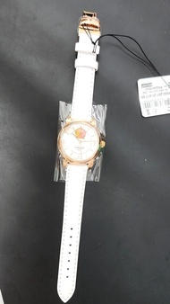 Tissot 玫瑰金白色錶帶女錶