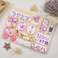 Busy board - Woodness brand Busy board - Montessori wooden toys - Board game
