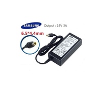 Genuine 45W SAMSUNG LCD Monitor AC Power Adapter / Charger 14V 3A 6.5*4.4 mm DC Pin with Power Cord