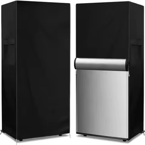 Outdoor Refrigerator Cover, for Upright Freezer/Beverage Refrigerator Protective Cover, Beverage Ref