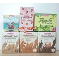 Kalista set kombo kurus kalista slimming set kalista almond fiber kalista apple green dhara kalista skinni chocolate