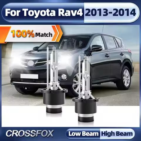 2Pcs D4S LED Light HID Xenon Headlight Bulb 35W Light Bulb 6000K 12V LED Auto Lights Car Headlamp Fo