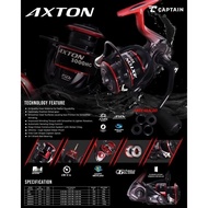 CAPTAIN AXTON 1000 - 6000 POWER HANDLE REEL