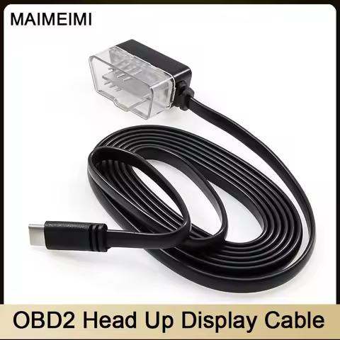 Car HUD OBD2 Cable For P24 Head Up display Type-C Connecting Cable OBD2 Adapter Driving recorder Cab