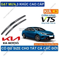 3-Segment Wiper K2 Windshield KIA K3, bag 3-Segment Windshield Wiper KIA K3., KIA K3.