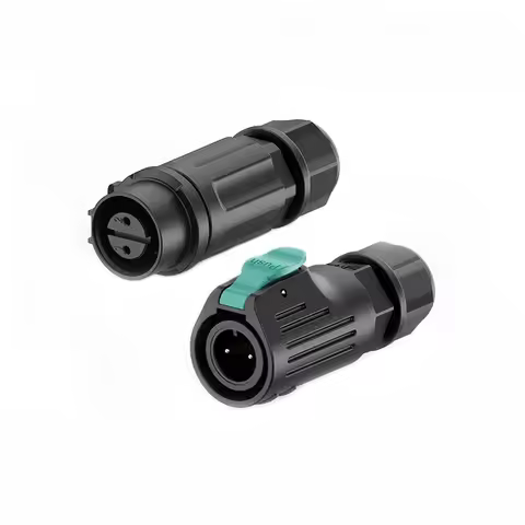 EW-LP12 IP68 Waterproof M12 Electric Cable Connector 2Pin 3Pin 4Pin 5Pin 6Pin 7Pin 8Pin Industrial M