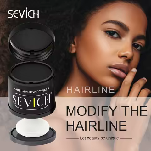 Hair Line Powder Black Root Cover Up Natural Instant Waterproof Hairline Shadow Powder Hair Conceale