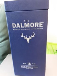 Dalmore 18 years whisky 大摩威士忌18年存放超過10年 700ml