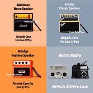 Retro Speaker Airpods Pro Case Cute Airpods 3 Case Airpods Case Radio Airpods 2 Case Vinyl Record Maishaee Fender Orhdge