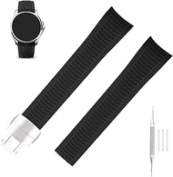 Rubber 21mm Watch Bands Compatible Fit for Patek Philippe Aquanaut PP 5164A 5164 5165 5167A 5167R 51
