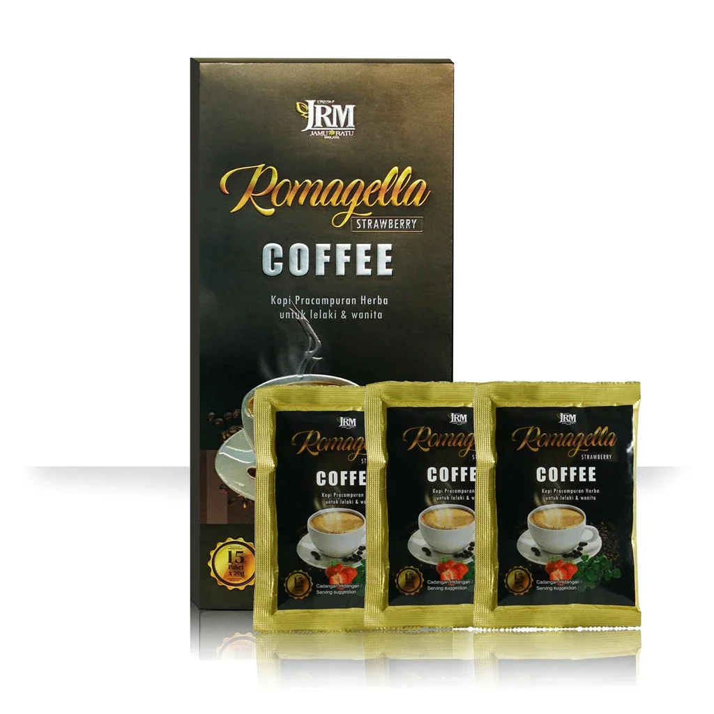 KOPI ROMAGELLA JAMU RATU MALAYA (JRM) ORIGINAL 100% TERLAJAK MURAH