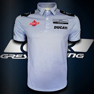 Ducati Gresini Racing Team Shirt / Baju Microfiber Jersi / Baju Jersey T-shirt / Tshirt Jersey