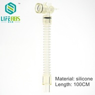 Reusable L-Shaped Rotary Joint Anesthesia Breathing Circuit Anesthesia extension tube Retractable Su
