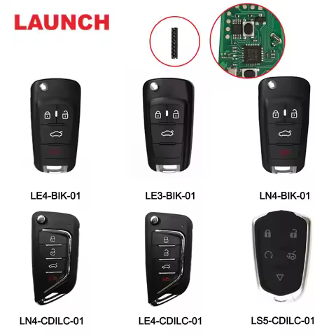 LAUNCH Key for General Motor GM LN4 LE3 LE4 for Buick LN4 LE4 LS5 for Cadillac Works for X431 Key Pr