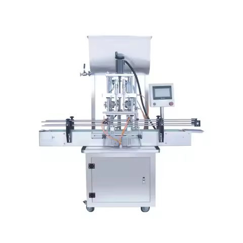 Commercial Automatic 2 4 6 8 Heads Chilli Tomato Sauce Paste Filling Machine