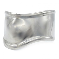 【日本直送】 TIFFANY & Co. TIFFANY & Co. Bone Cuff Bangle 中號 手鐲 其他 釕金 黑色