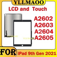 LCD For iPad 9 10.2 2021 9th Gen A2602 A2603 A2604 A2605 LCD Touch Screen Glass Tablet Display Panel