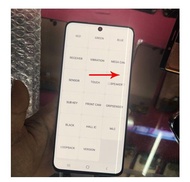 จอแสดงผล LCD G990U S21 FE 5G ของแท้ใช้มีข้อบกพร่องจอ LCD สำหรับ Samsung Galaxy พร้อมส่วนประกอบหน้าจอ