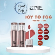 Black Rouge Icy To Fog Velvet Tint Black Lipstick [FV01 - FV07 - FV03 - FV05]
