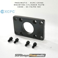 XCPC - SC-FA/FB-100 - Front Pneumatic Cylinder Mounting FA100 Flange/