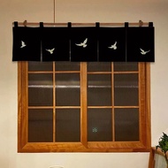 Flag Curtain Small Hanging Flag Simple Unique Restaurant Door Short Curtain Bar Hanging Curtain Deco