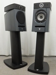 FOCAL DIABLO UTOPIA Evo 灰褐色音箱一對，附支架（成色極佳，全國出貨）