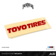 Toyo Tires Reflective Cutting Sticker