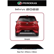 ✅Ready stock✅PERODUA MYVI 2022 Acrylic Kereta Plat Nombor  Papan belakang penuh perodua MYVI 2022 lo