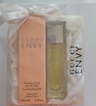 GUCCI ENVY 香水套裝, 30ml EDT + 100ml Cooling Body Mist