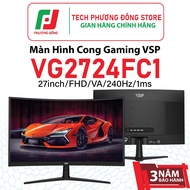 VSP VG2724FC1 Curved Gaming Monitor 27inch FHD VA 240Hz 1ms | Genuine Genuine |