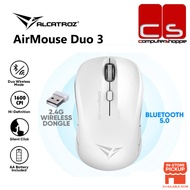 Alcatroz AirMouse Duo 3 Silent Dual-Mode Bluetooth Wireless Mouse