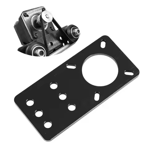 nema17 Stepper Motor Mount Plate Aluminum Alloy Motor Holder Fixed Seat for nema17 Stepper Motor 3D 