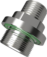 Adapter 1"-20 Thread to Male NPT 1/2" fits (only fit New Style Pump wi/Oil Slight Glass) Pump Models