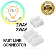 2WAY 3WAY FAST LINK WIRE CONNECTOR EASY TO CLIP CABLE