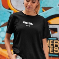 T Shirt Women Regular Cut Customized Baju T Shirt Perempuan Viral Funny Cool T Shirt Online 24/7