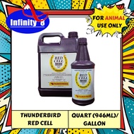 THUNDERBIRD RED CELL 1 QUART/GALLON