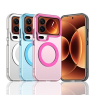 Magnetic Hard Matte Case Xiaomi 17 Pro Max Casing For Mi17 Pro Mi15 15T 14T POCO X7 X6 Shockproof Ph