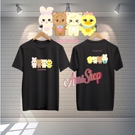 AS112 Blackpink Merch T-Shirt Blackpink Deadline T-Shirt Blackpink Cartoon Character Shirt Unisex Co
