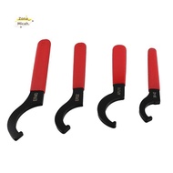 Coilover Wrench, Hook Wrenches Tools Set Shock Spanner Wrench Set C-Shape Spanner Adjustable Spanner