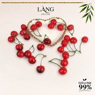 Premium Cherry fake fruit - 99% real model VIP photography props