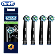 Oral-B EB50หัวอะไหล่แปรงสีฟันไฟฟ้าแบบ Cross-Actionสีดำกล่อง4