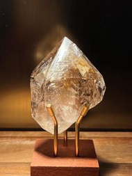 ✨ PAKISTAN SKELETAL HERKIMER DIAMOND QUARTZ 收藏級巴基斯坦黃泥骸骨閃靈鑽  S6281